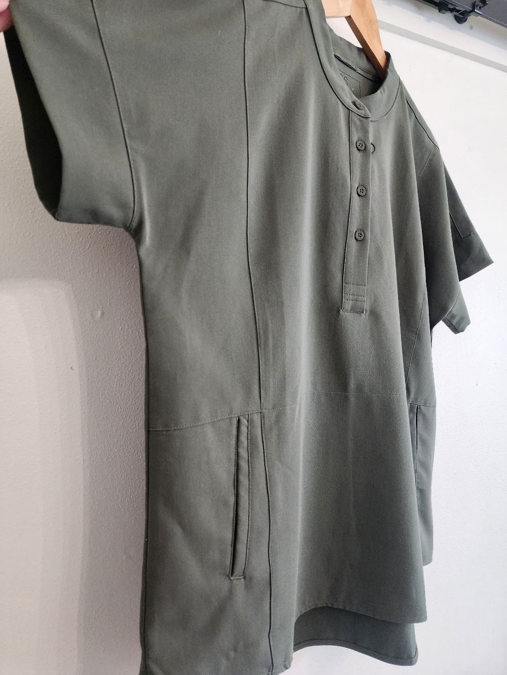 FIGS Moss Manila Oversized Top Kade Cargo Pants Scrub Set L - Picture 5 of 13